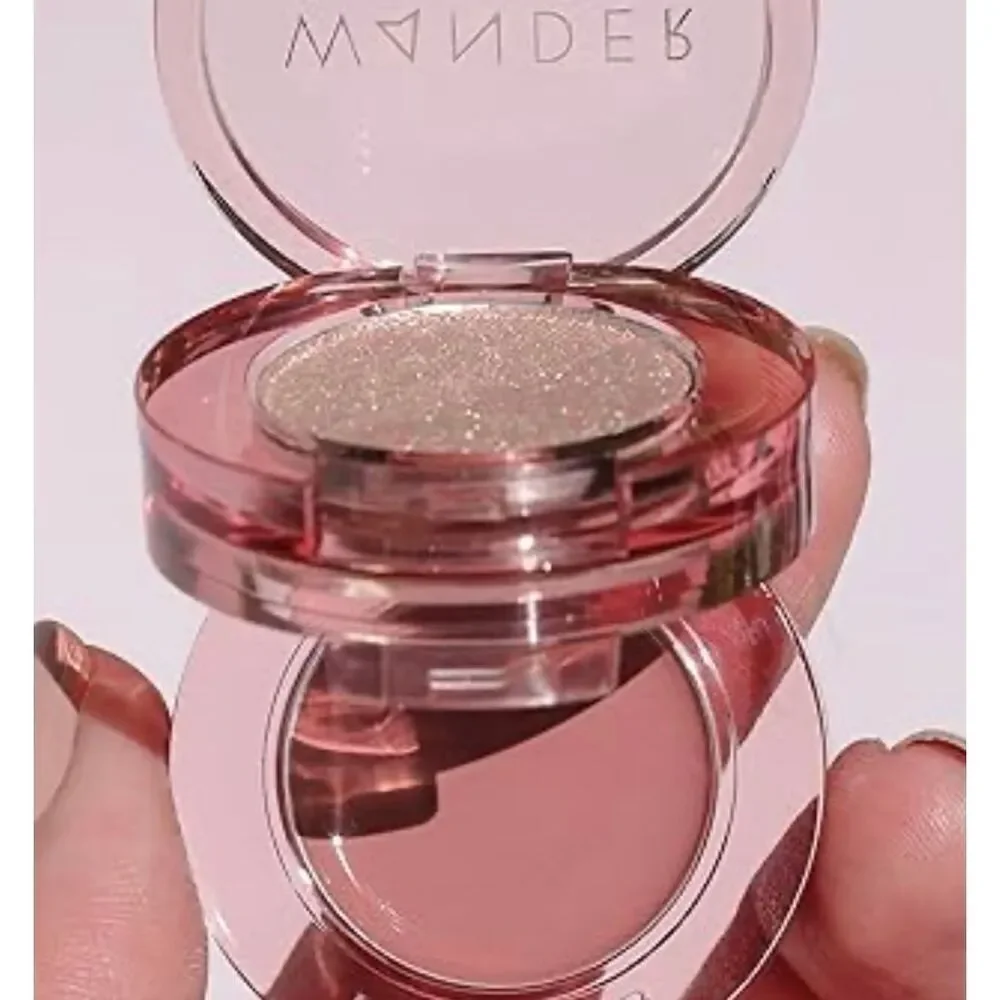 WANDER BEAUTY - Double Date Eyeshadow Duo in Wink/Bae (powder & cream) Full Size